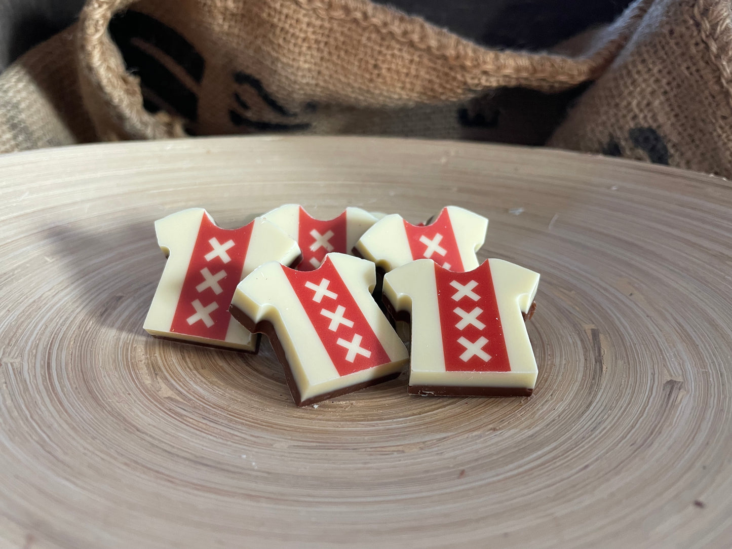 Chocolade voetbalshirt - Ajax