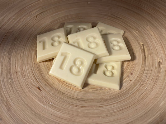 18 jaar / cijfer chocolaatjes 32 stuks