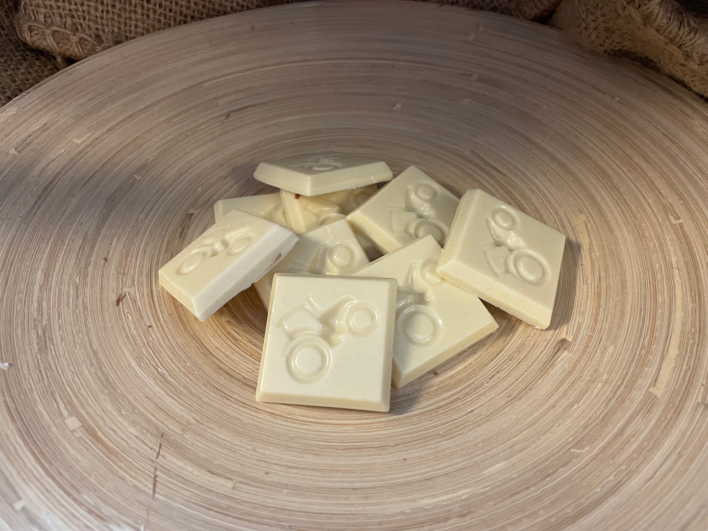 Tractors van chocolade