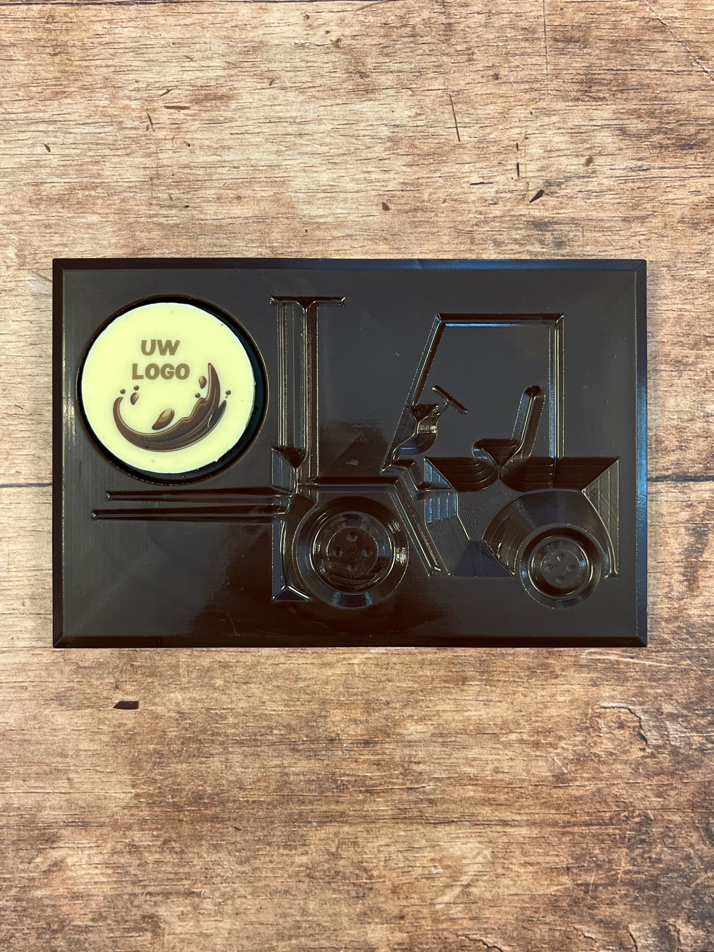 Heftruck chocolade