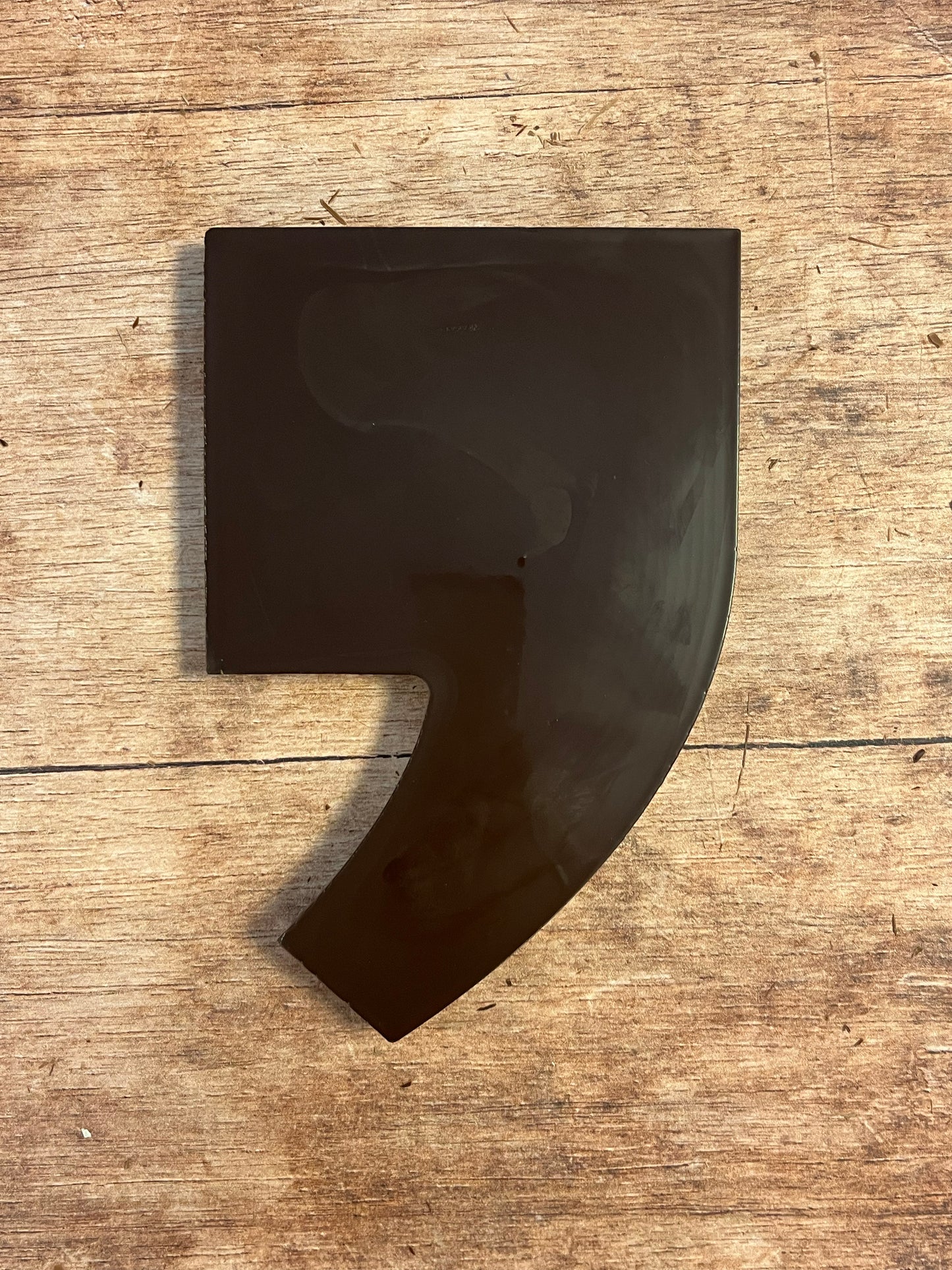 Chocoladeletter "Komma"