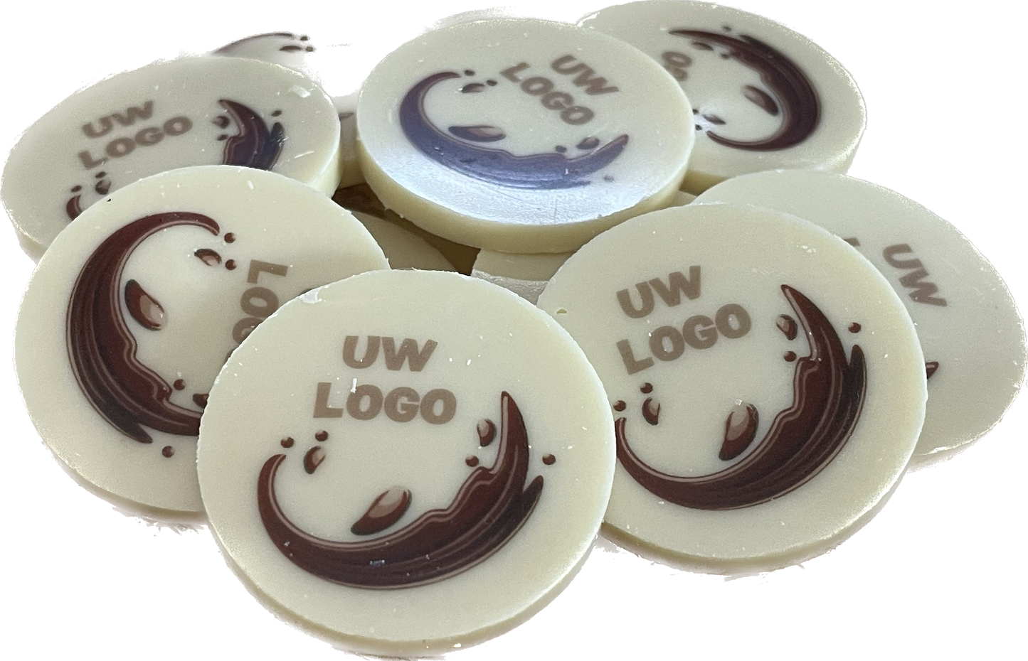 Logo galettes 48 mm (18 stuks)