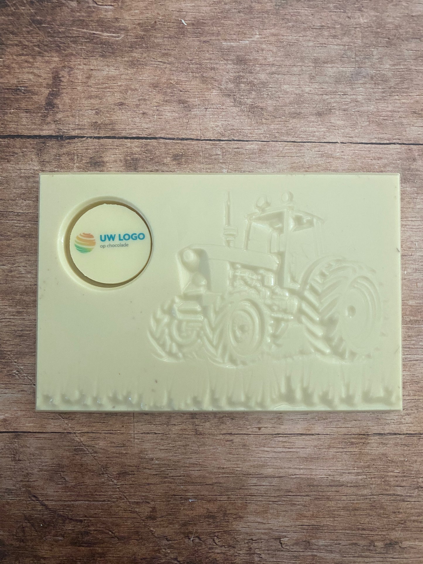Tractor tablet met print / logo