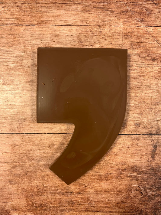 Chocoladeletter "Komma"