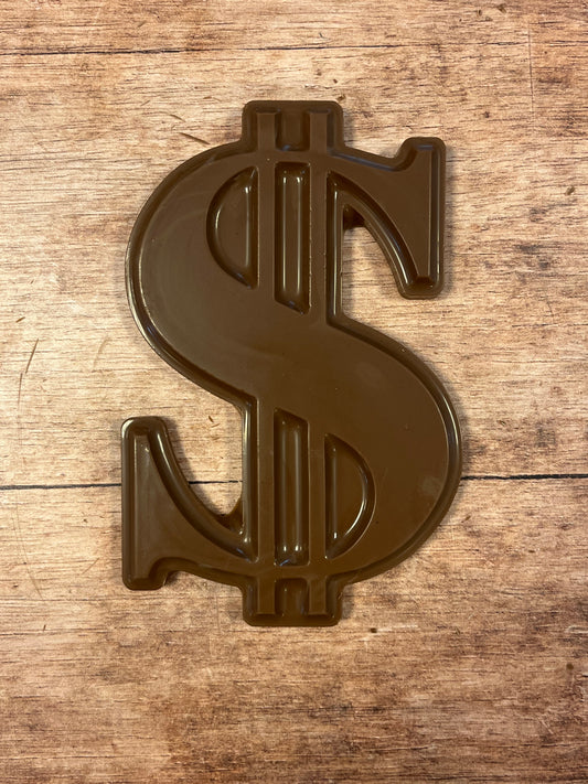 Dollar $ Chocoladeletter