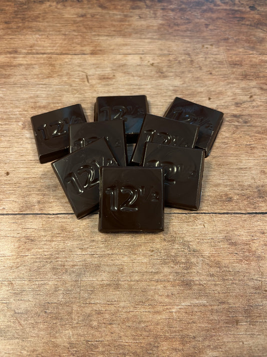 12 ½ jaar / cijfer chocolaatjes