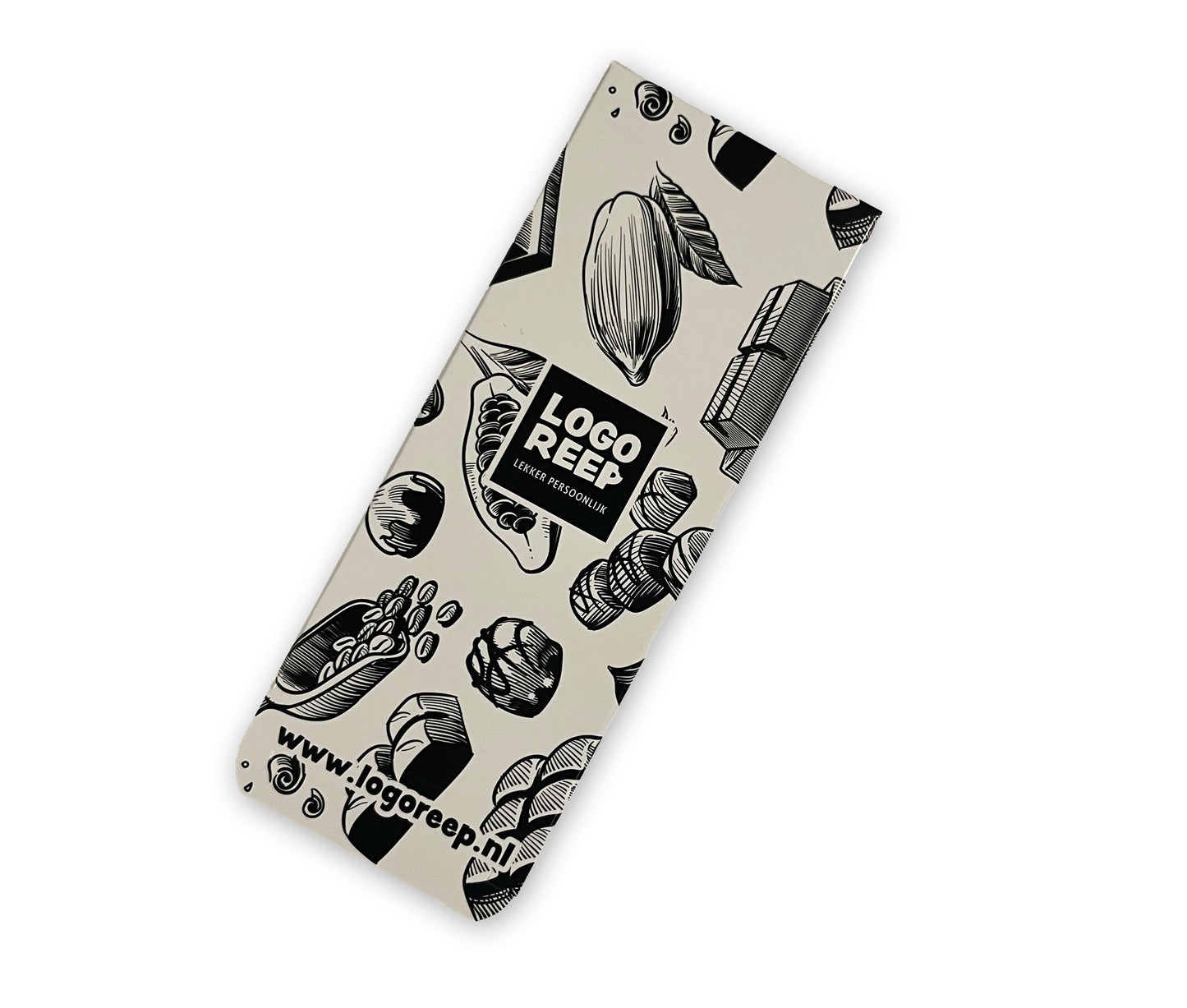 Chocolade lolly met verkeersbord print (per 14 stuks)