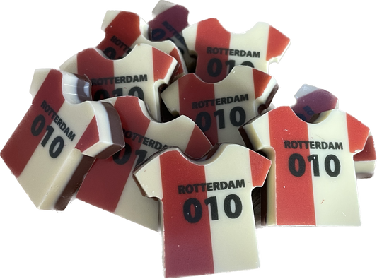 Chocolade voetbalshirt - Feyenoord 30st.